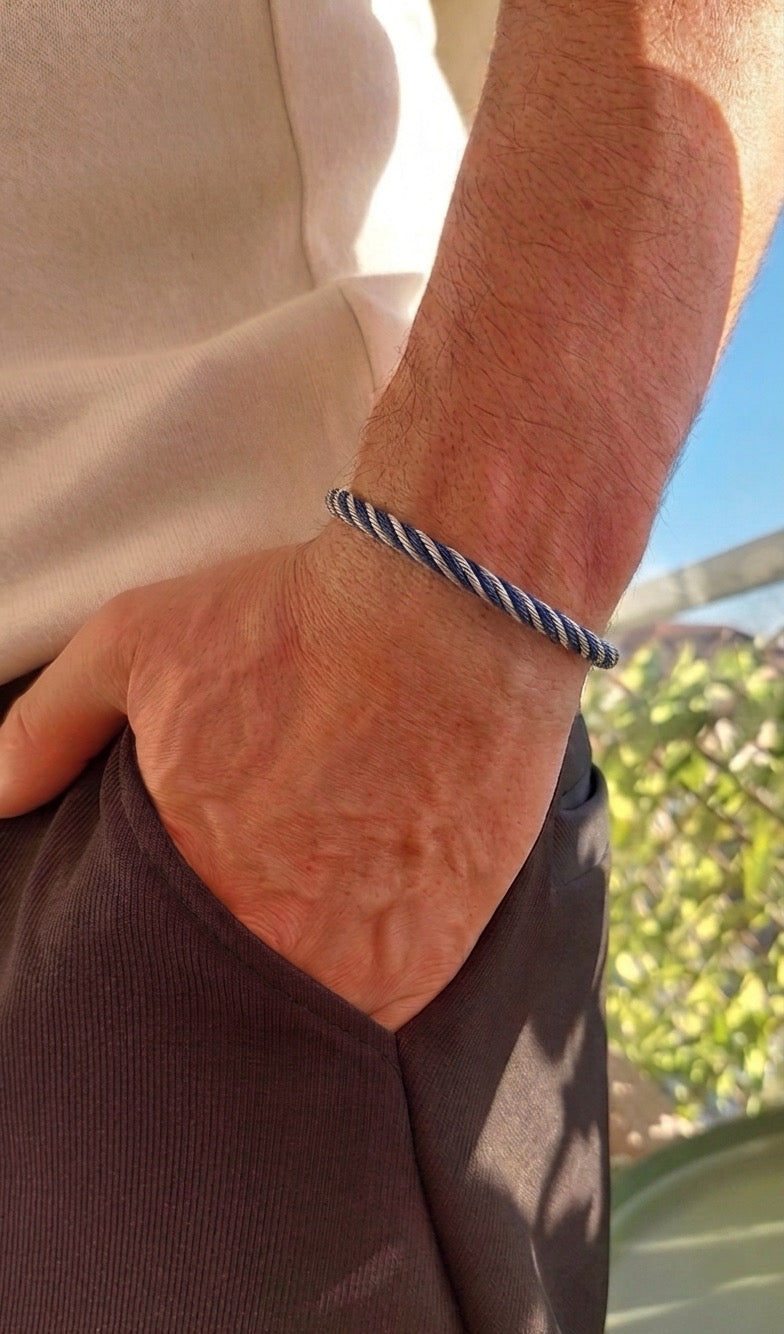 Sund Rope Bracelet – Navy